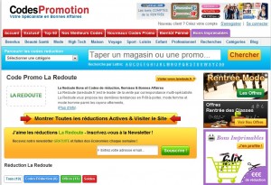 codepromotion ecran