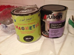 peinture pour tableau magnetique et ardoise