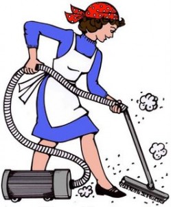 Coloriage Femme De Menage