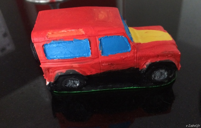 jeep mako moulages peinte