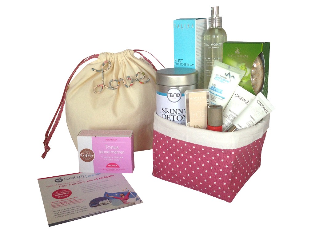 cadeaux naissance coffret jeune maman