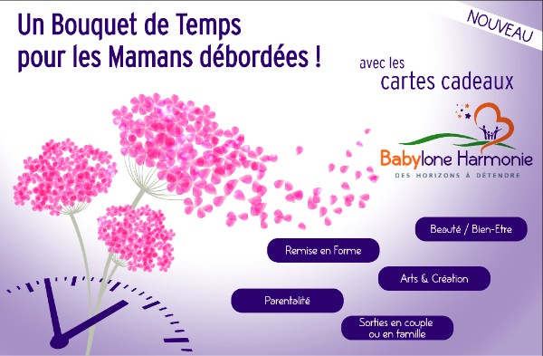 Visuel Fête des Mères - Cartes Cadeaux Babylone Harmonie