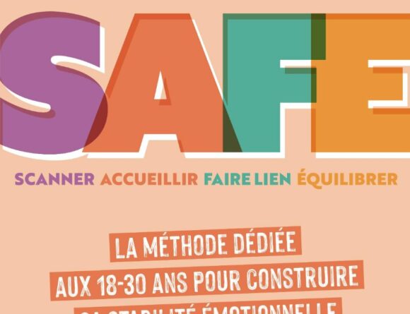 Couverture du livre SAFE de Célia Charpentier, méthode pour la stabilité émotionnelle des 18-30 ans, Mango éditions